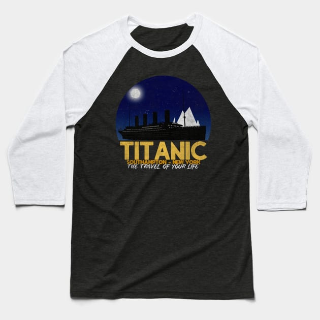 TITANIC Baseball T-Shirt by SibaritShirt